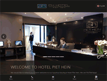 Tablet Screenshot of hotelpiethein.nl